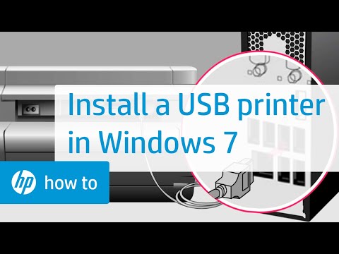 ... HP Printer with an Alternate Driver in Windows 7 for a USB Cable