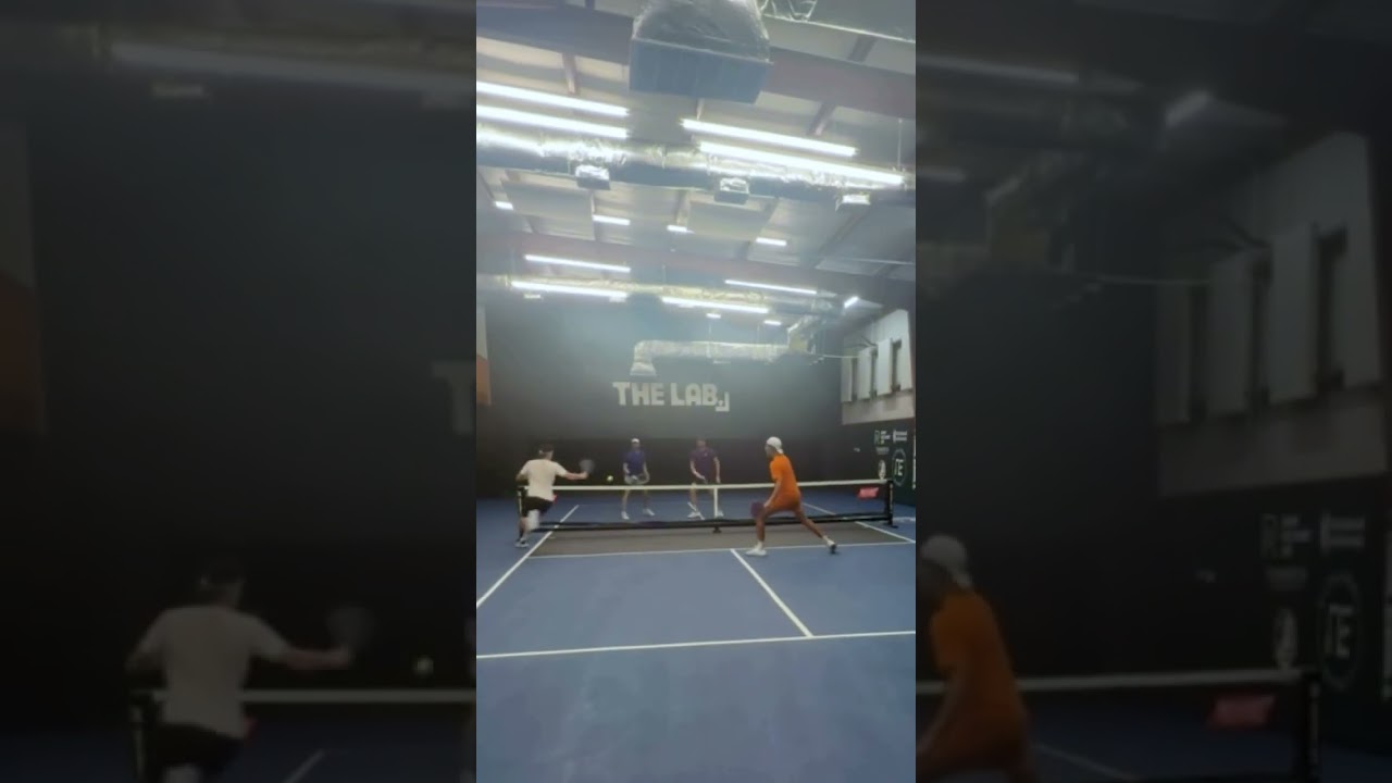 Did I just create a new shot? #pickleballtips #pickleball #pickleballislife #propickleball #austin