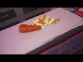 British artist recreates Londons fish and chips with felt | REUTERS