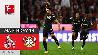 Spectacular goals in exciting derby! | 1. FC Köln — Bayer Leverkusen 1-2 | All Goals | Matchday 14