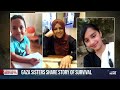 Sisters story of survival as they escape war zone  - 03:17 min - News - Video