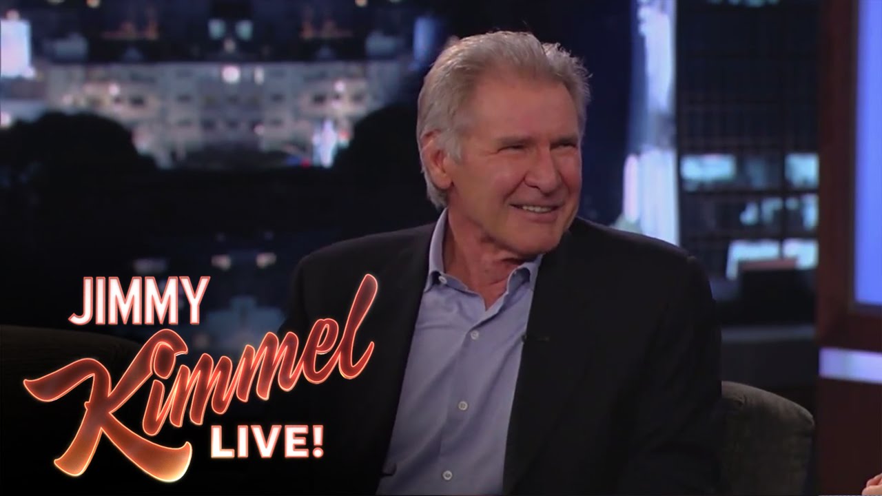 Harrison ford walks out on kimmel #6