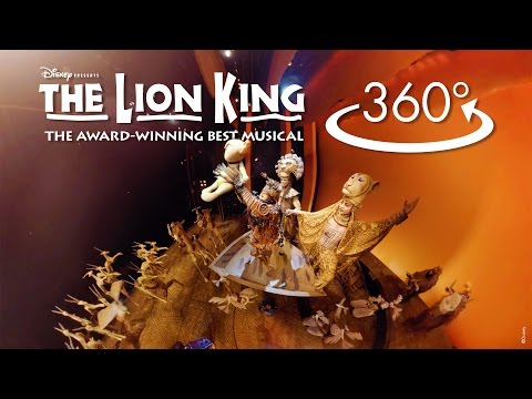 'Circle of Life' in 360º | THE LION KING on Broadway