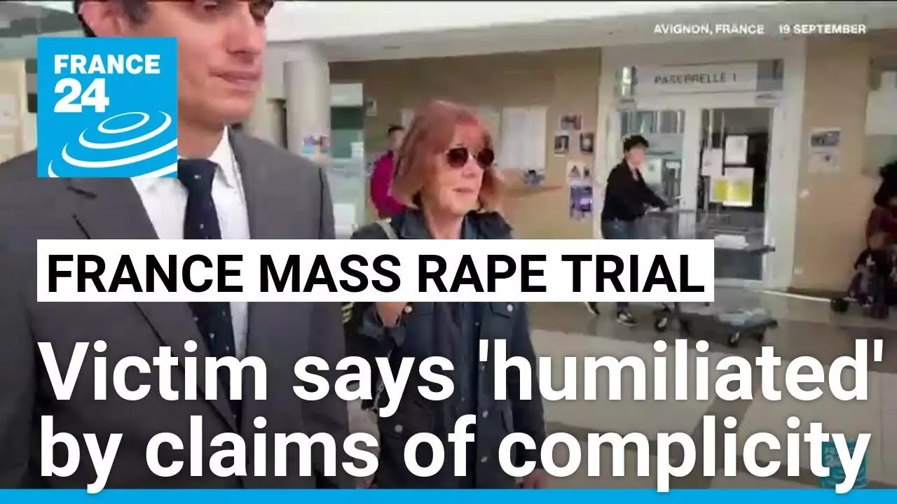 French mass rape survivor says 'humiliated' by claims of complicity • FRANCE 24 English