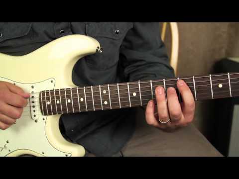 Red Hot Chili Peppers - Can't Stop - How to play on Guitar - Guitar Lessons Frusciante Fender