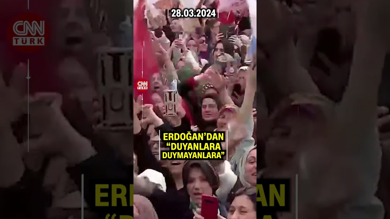Cumhurbaşkanı Erdoğan'dan "Duyanlara Duymayanlara" #Shorts