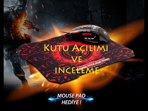 EVEREST SGM-X7 Mouse Kutu Açılımı+İnceleme