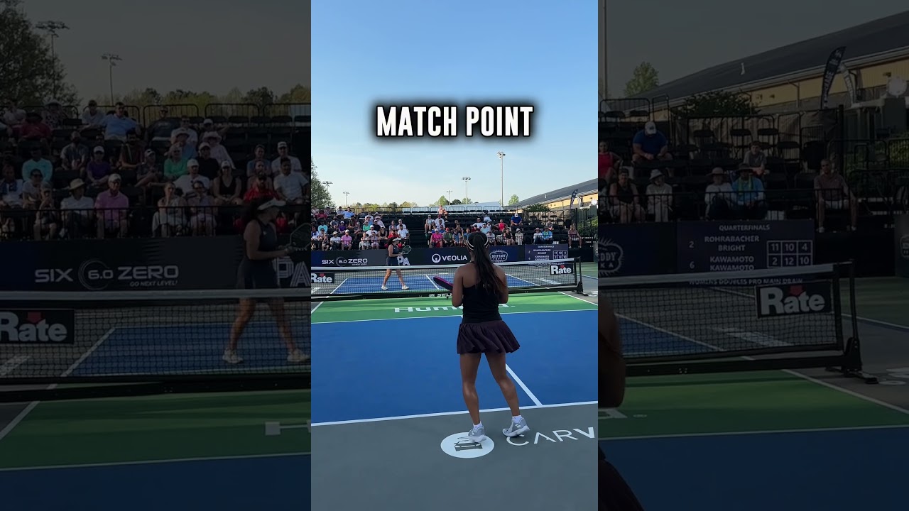 Jade and Jackie Kawamoto take down the number 2 pickleball team in the world 😳😮‍💨
