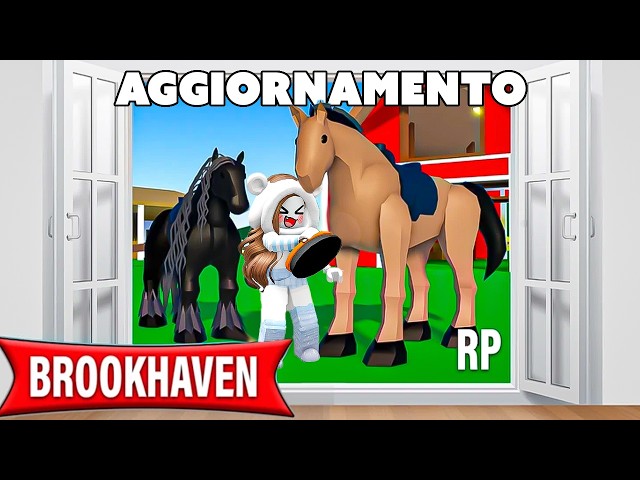I NUOVI CAVALLI SEGRETI DELL'AGGIORNAMENTO DI BROOKHAVEN ROBLOX!