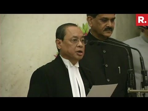 Justice Ranjan Gogoi Takes Oath As The 46th Chief Justice Of India Justice Ranjan Gogoi Takes Oath As The 46th Chief Justice Of India