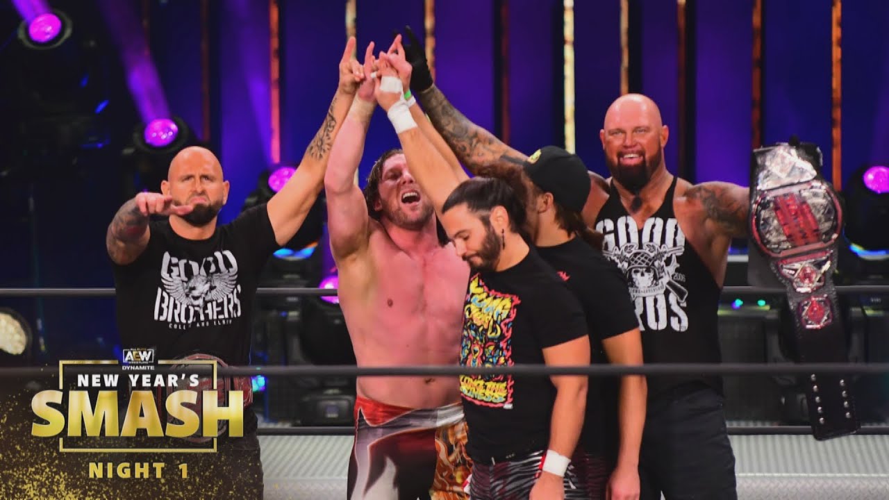 AEW Dynamite New Year’s Smash Night 1 Top WWE NXT New Year’s Evil in Viewership
