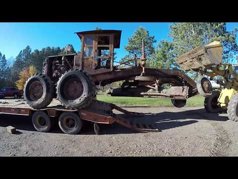 Caterpillar Auto Patrol Graders - No.9 and No.11 Both Hauled in One Day