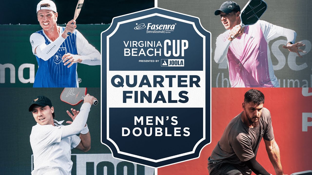 Daescu/Alshon v Bellamy/Young at the Fasenra Virginia Beach Cup presented by Joola
