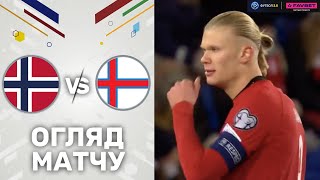 Норвегія – Фарерські острови. Контрольна гра / Огляд матчу