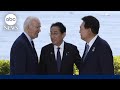 President Biden set to meet with leaders of Japan, South Korea | ABCNL