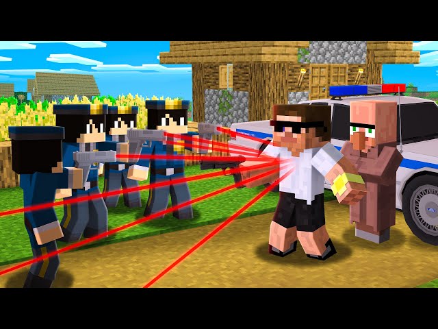 Can I Save Mr. Durbin from Police in Minecraft..