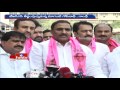 MLA Arekapudi Gandhi Speaks to Media after Joining TRS