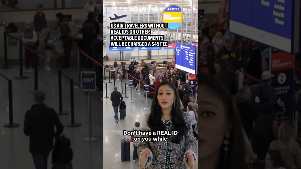 US air travelers without REAL IDs or other acceptable documents will be charged a $45 fee
