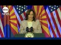 Harris visits Arizona after near-total abortion ban ruling