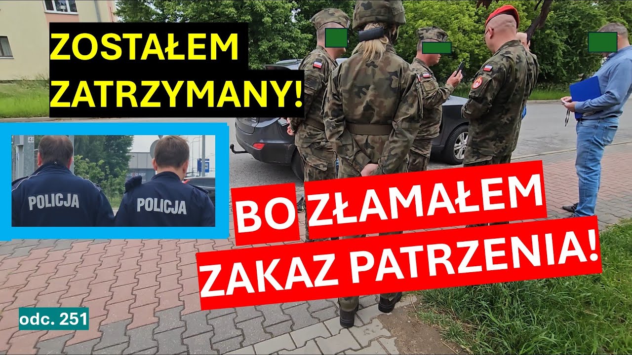 Żołnierze oszaleli! Twierdzą, iż nie można patrzeć się na jednostkę! Policja i ŻW na miejscu #251