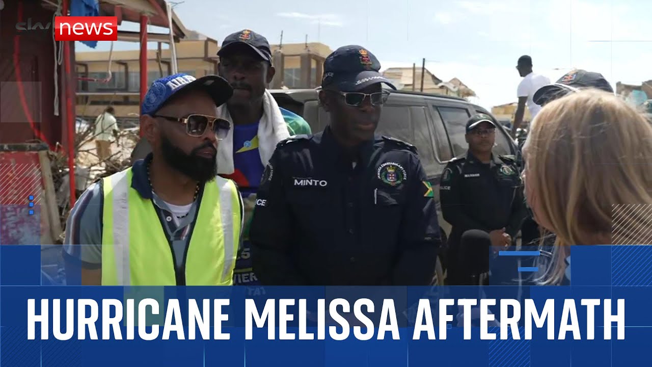 Sky correspondent speaks to Black River Mayor about Hurricane Melissa aftermath