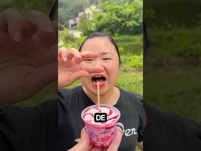 O Melhor Milkshake de Morango #shortsvideo