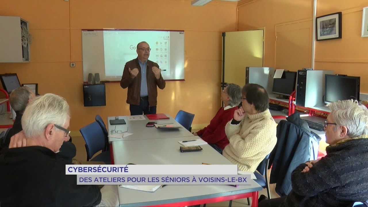 Yvelines | Cybersécurité : des ateliers pour les séniors à Voisins-le-Bx