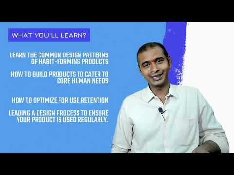 video How to Build Habit-Forming Products course by Nir Eyal