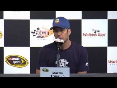 Martin Truex, Jr Watkins Glen NASCAR Video News Conference ...