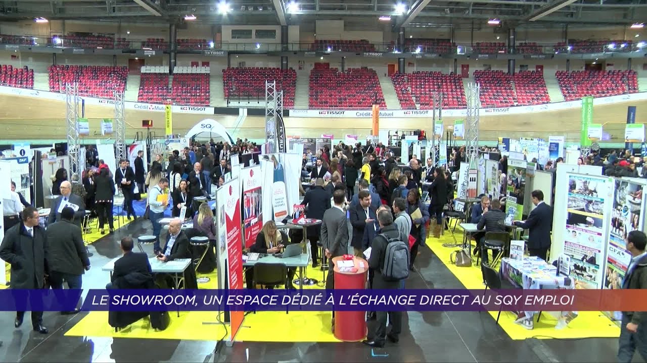 Yvelines | Le showroom, un espace dédié à l’échange direct au SQY Emploi