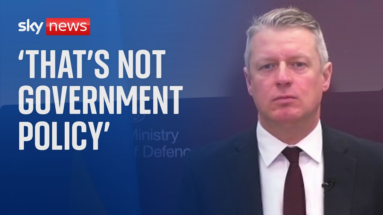 Minister slaps down UK's ambassador to US over Ukraine comments