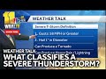Weather talk: Heres the difference between a thunderstorm and a severe thunderstorm