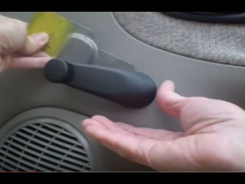 Removing window handle ford focus #6