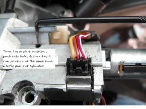99 Tahoe ignition cylinder removal with passlock - YouTube wiring diagram 2000 savana 