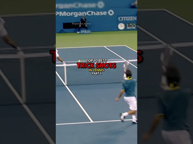 Top 10 Trick shots in Tennis | Part 1