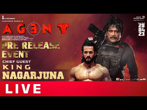 AGENT Pre Release Event LIVE- Nagarjuna, Akhil, Sakshi Vaidya