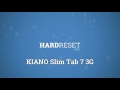 HARD RESET KIANO Slim Tab 7 3G - Remove Password / Bypass Pattern