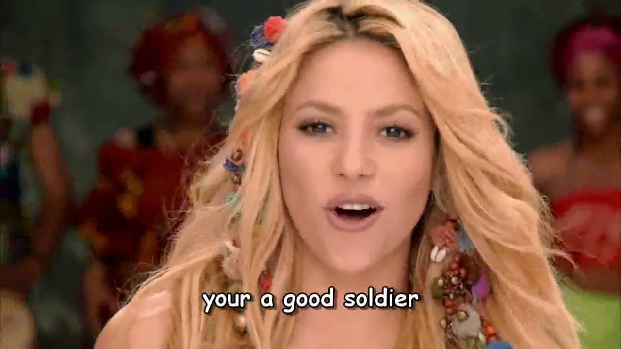 Shakira - Waka Waka Video And Lyrics - YouTube