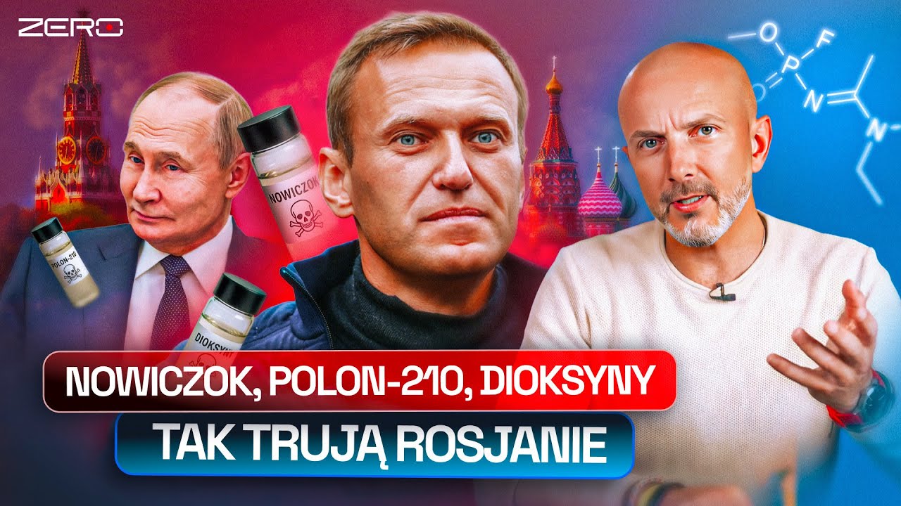 CO ROSJANIE PODALI NAWALNEMU, LITWINIENCE I JUSZCZENCE? KREML TRUJE WROGÓW I NAUKOWE ZERO