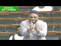 Asaduddin Owaisi's powerful speech on Kashmir violence in Lok Sabha