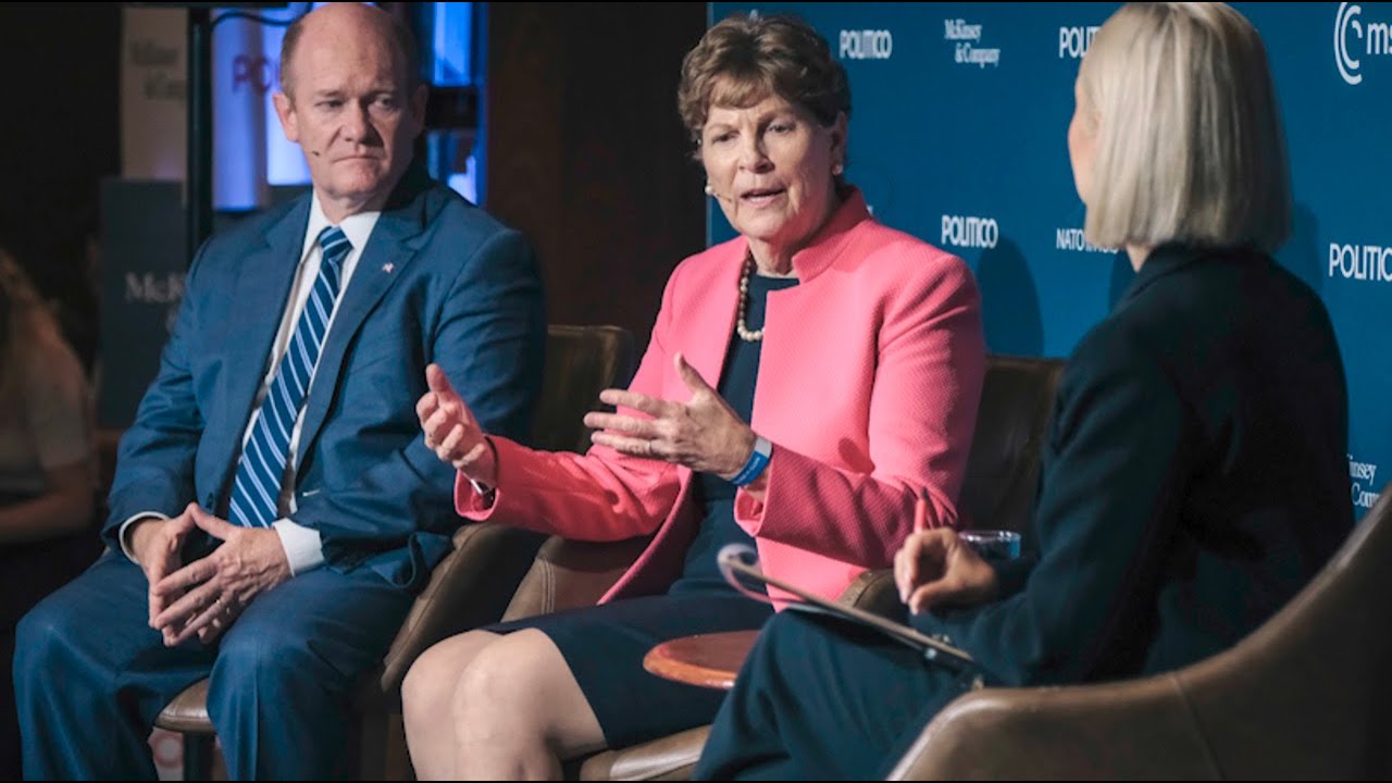Full Interview with Sen. Coons and Sen. Shaheen | POLITICO at The NATO Summit