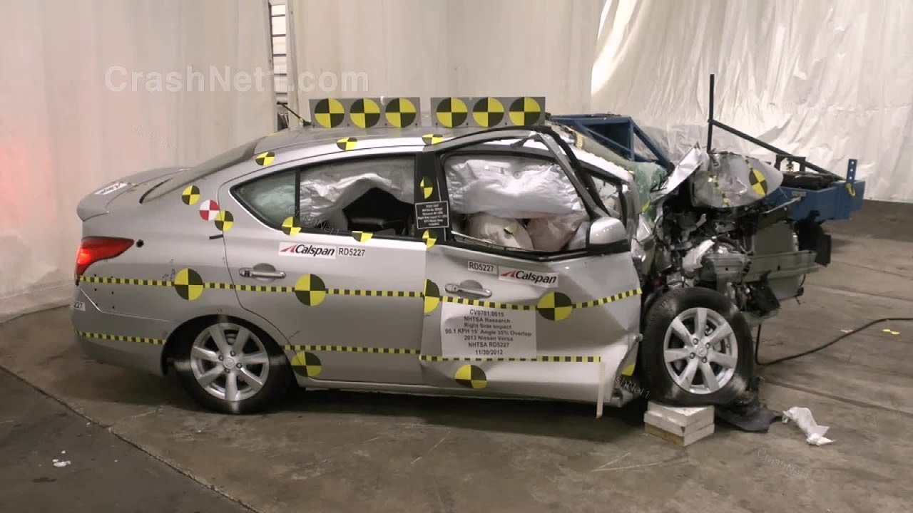 Nissan crash test videos