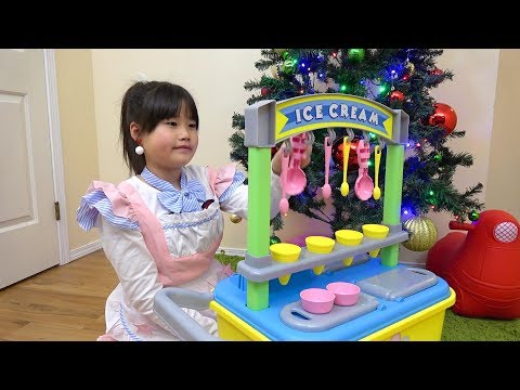 アイス屋さんごっこ お買い物ごっこ お店屋さんごっこ おゆうぎ こうくんねみちゃん