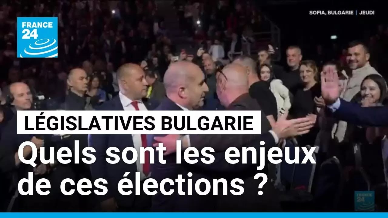 Élections législatives en Bulgarie : l'ex-président Roumen Radev favori • FRANCE 24