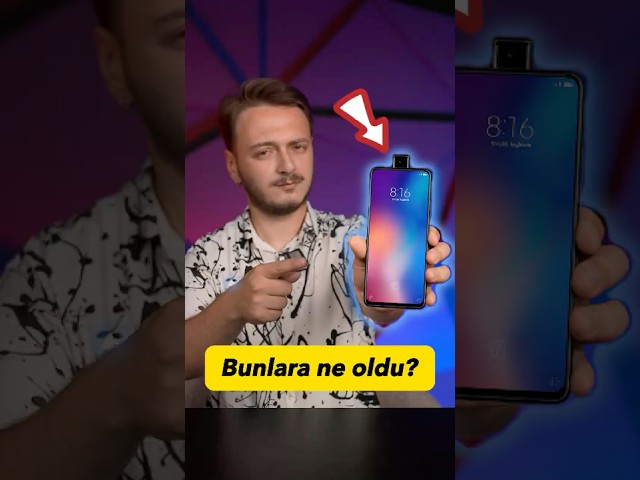 Pop-Up kameralı telefonlara ne oldu?