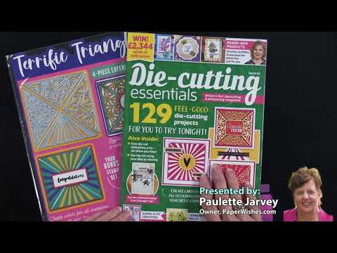 #92 Die Cuting Essentials Magazine--Layered Triangle