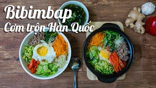Cách làm Bibimbap cơm trộn Hàn Quốc cực đơn giản
