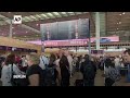 Flights delayed at Berlin airport as widespread technology outage causes disruption around world  - 00:49 min - News - Video