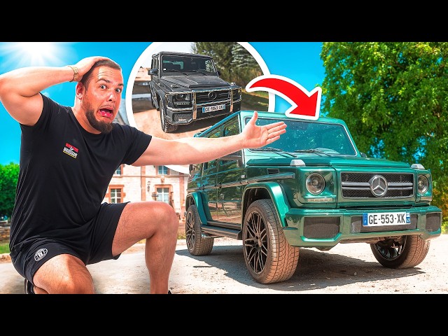Je transforme mon vieux CLASSE G pourri en BRABUS TOUT NEUF !