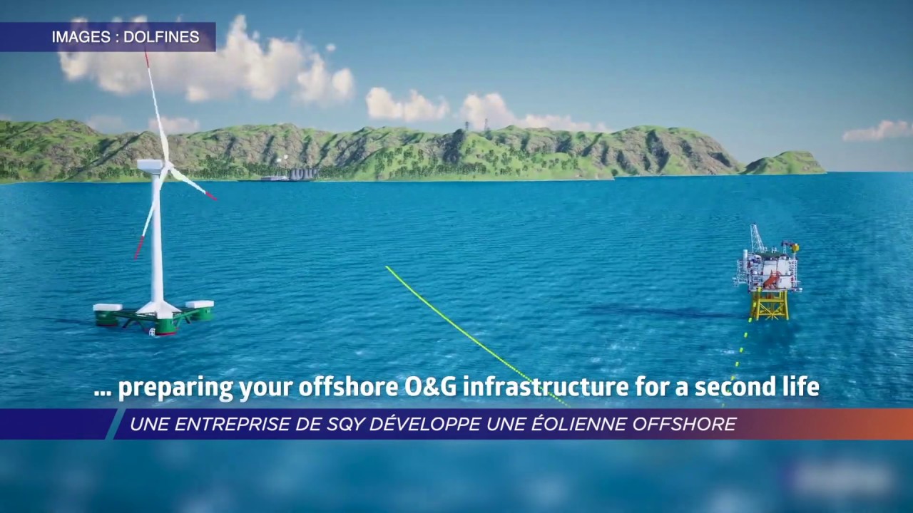 Une entreprise de SQY développe une éolienne offshore